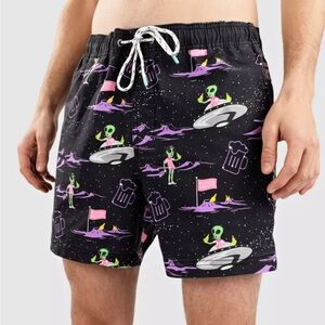 Flying Saucey Party Pants Swimsuit With Bottle Opener Ring
